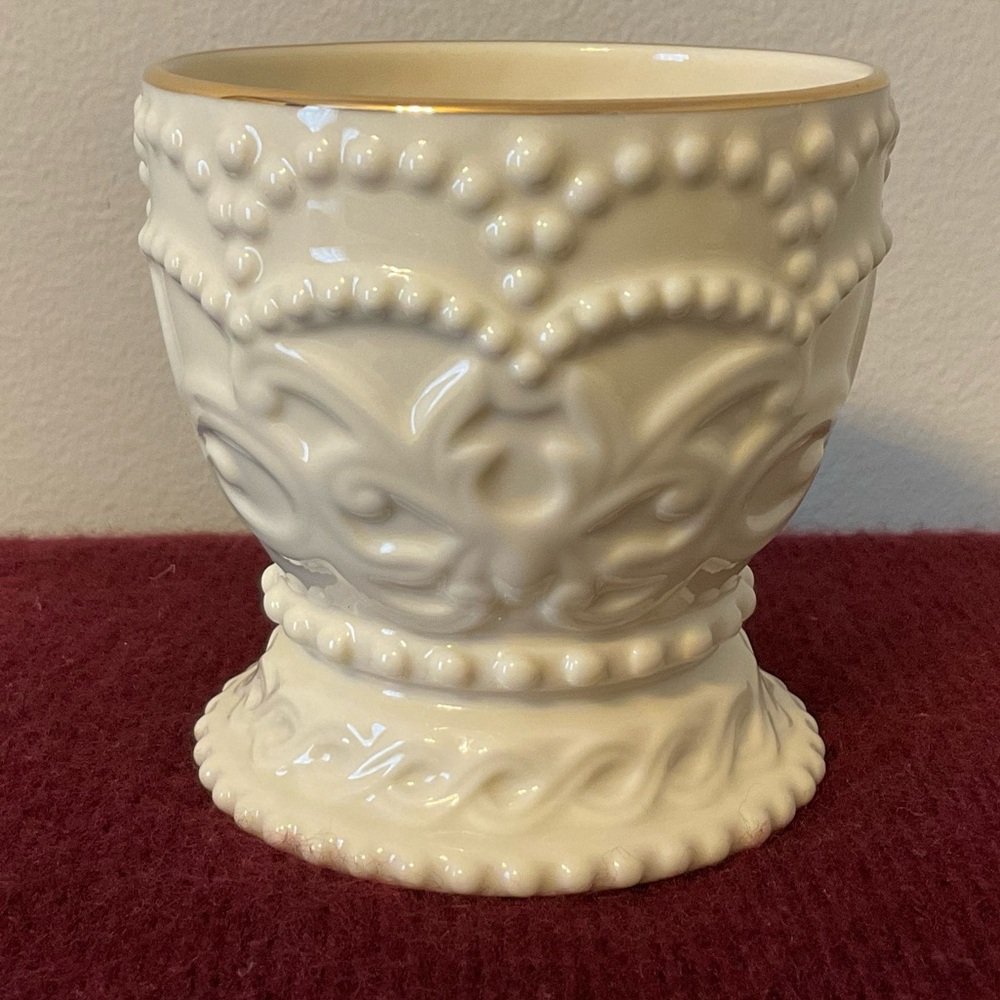 Vintage Classic Lenox Beaded Tealight Votive Set - Set of Three - Picture 8 of 16